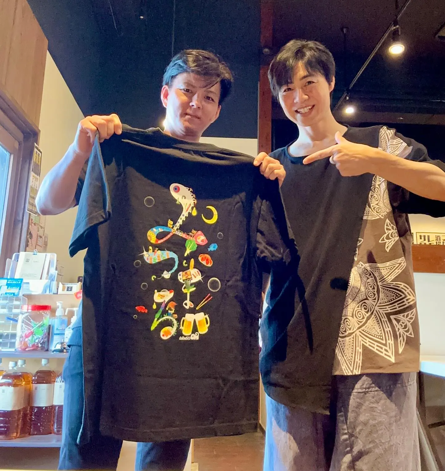 【居酒屋スタッフTシャツ納品✨】